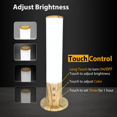 VUSIHOO light therapy lamp provides 360-degree illumination for even lighting.