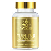 VVQ Tinnitus Relief bottle pour for easy daily dosing and ear comfort