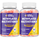 Vylarithonixa bottle front view showing 33-in-1 methylated gummies for daily energy