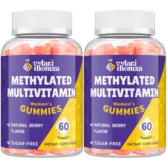 Vylarithonixa bottle front view showing 33-in-1 methylated gummies for daily energy