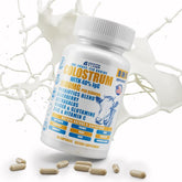 VYXION bovine colostrum bottle highlights immune-support formula for daily wellness