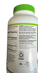 Dosage chart graphic from Walgreens for daily supplement planning.