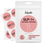 Wanerbsr GLP-1 Patch on skin showing easy application for daily wellness.