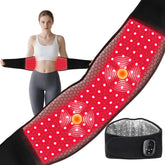 WAPAG red light therapy belt, front view, supports portable daily comfort