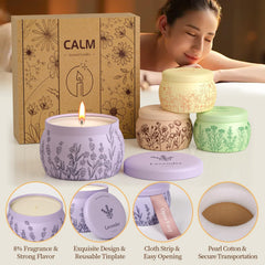 WarmEmbrace jasmine candle jar offers bright floral notes for uplifting rooms.