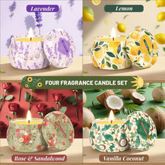 WarmEmbrace vanilla coconut candle creates comforting sweetness and long lasting scent.