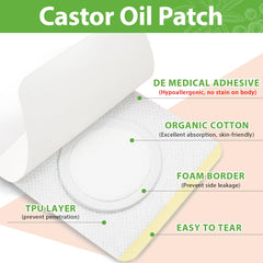 Warmify four-layer leak-proof patch keeps oil contained for clean, convenient wear.