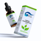 Wave Drops Clorophyll bottle for a convenient greens boost in water
