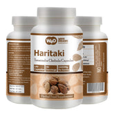 Way 4 Organic W4O Haritaki capsules bottle for daily wellness use.