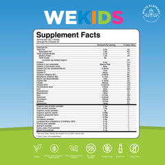 WE White Elephant We Kids chocolate powder mixed into a drink boosts flavor and nutrients.