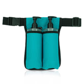 Wearwan Massage Oil Holster belt-closure-detail for secure, quick bottle access.