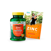 Weber's Wonders zinc vitamin C orange chewable tablets for daily immune support