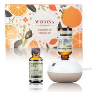 Wecona waterless diffuser top view for compact aromatherapy in small spaces