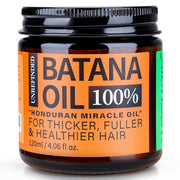 WEEMOTD Batana Oil bottle closeup showing pure formula for nourishing hair