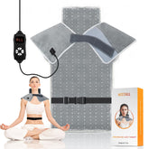 WEETALL red light therapy shoulder-neck wrap eases back and neck tension.