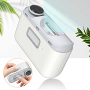 WEIHUINET 3-in-1 nail clipper with LED light enables gentle baby nail trimming.