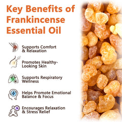WeiWeiLa Pure Frankincense label with batch COA for transparent quality.