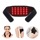 Weiyitec neck wrap front view with 660nm red light for targeted neck comfort.