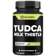 WELBUDA Tudca milk thistle bottle promoting immune balance and wellness