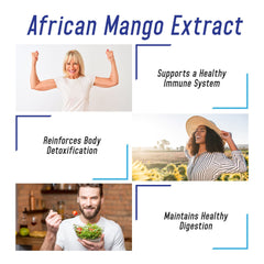 We Like Vitamins African Mango label and ingredients show natural, preservative-free formula