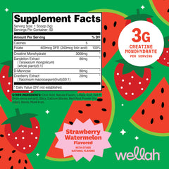 Wellah Creatine for Women scoop helps measure 3g for workouts.
