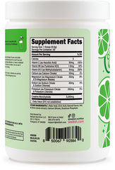 Wellah Creatine + Hydration powder dissolves quickly in water for a smooth, refreshing drink