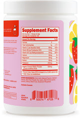 Wellah Electrolytes Powder Strawberry Lemonade fitness bottle prepared for workouts