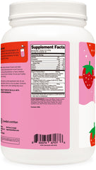 Wellah ingredients label featuring prebiotics and probiotics for gut-friendly nutrition.