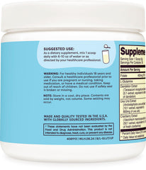 Wellah L-Glutamine bottle label highlights ingredients and servings.