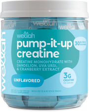 Wellah Pump-It-Up Creatine stick pack unflavored for quick on-the-go fueling