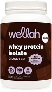 Wellah grass-fed whey protein pour into glass shake for post-workout recovery