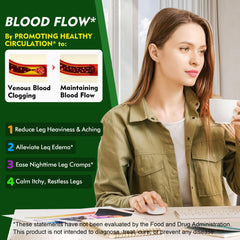 Well&Whole Horse Chestnut Extract Gummies pack-shot on clean surface demonstrating convenient 60-count format.