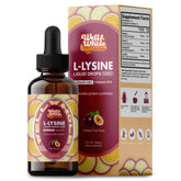 Well&Whole L-Lysine liquid drops bottle for immune support