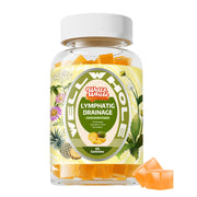 Well&Whole Lymphatic Drainage Gummies bottle for daily wellness and immune support.