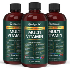 Wellgenix Balanced Essentials Plus bottle front for daily wellness.