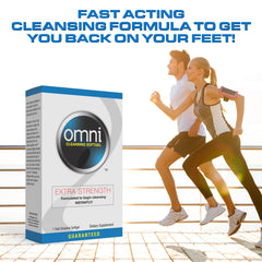 Wellgenix Omni on-pack instructions show simple daily directions.