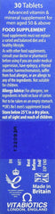 Close-up of Wellman 50+ tablets, easy-to-take daily dose.