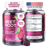 Wellneco Beet Chews bottle front view, convenient daily cardio-support option.