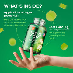 Wellneco Beet FOS fiber gummies image highlights gut-friendly support with natural sweetness.