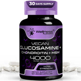 WELLNESS LABSRX glucosamine chondroitin msm capsules in a 120-count bottle.