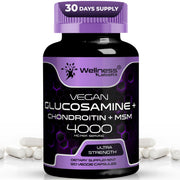 WELLNESS LABSRX glucosamine chondroitin msm capsules in a 120-count bottle.
