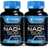 WELLNESS LABSRX liposomal NAD bottle front illustrating premium NAD+ support for daily vitality
