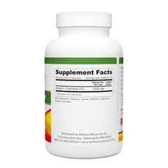 Wellness Resources Acetyl-L-Carnitine capsules close-up for focused brain support