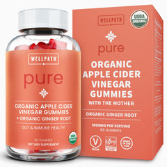 WellPath Apple Cider Vinegar Gummies bottle for convenient daily wellness.