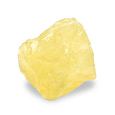 WHAL&YUNE Citrine rough stone close-up for natural decor and mindful ambiance.