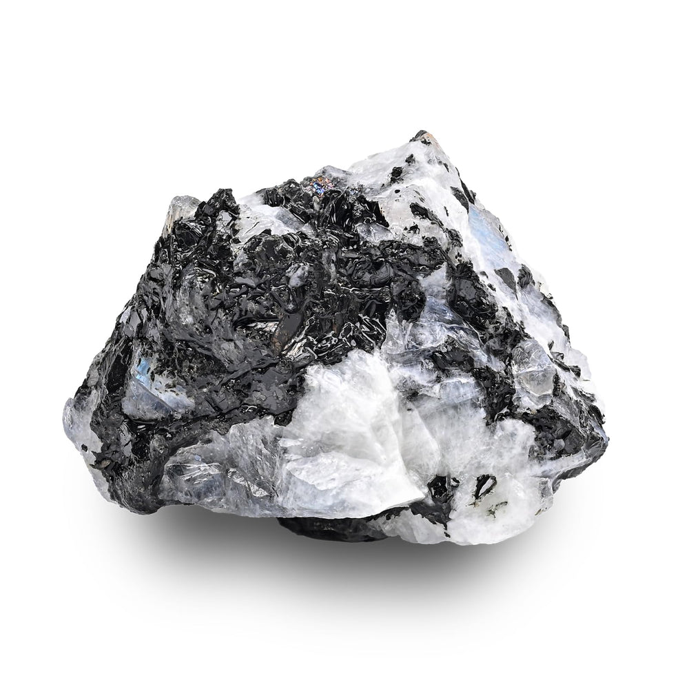 WHAL&YUNE Moonstone raw stone 1PC resting as calming decor centerpiece