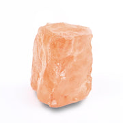 WHAL&YUNE orange salt raw stone, hand-carved, ideal for natural decor and meditative spaces.