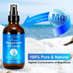 WHLH & WELL-BEING magnesium spray nozzle closeup showing fine mist
