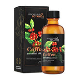 Wholesale Botanics Coffee Essential Oil bottle pour—bold aroma for candles and diffusers.