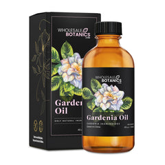 Wholesale Botanics Gardenia essential oil bottle highlighting premium aroma for diffusers.